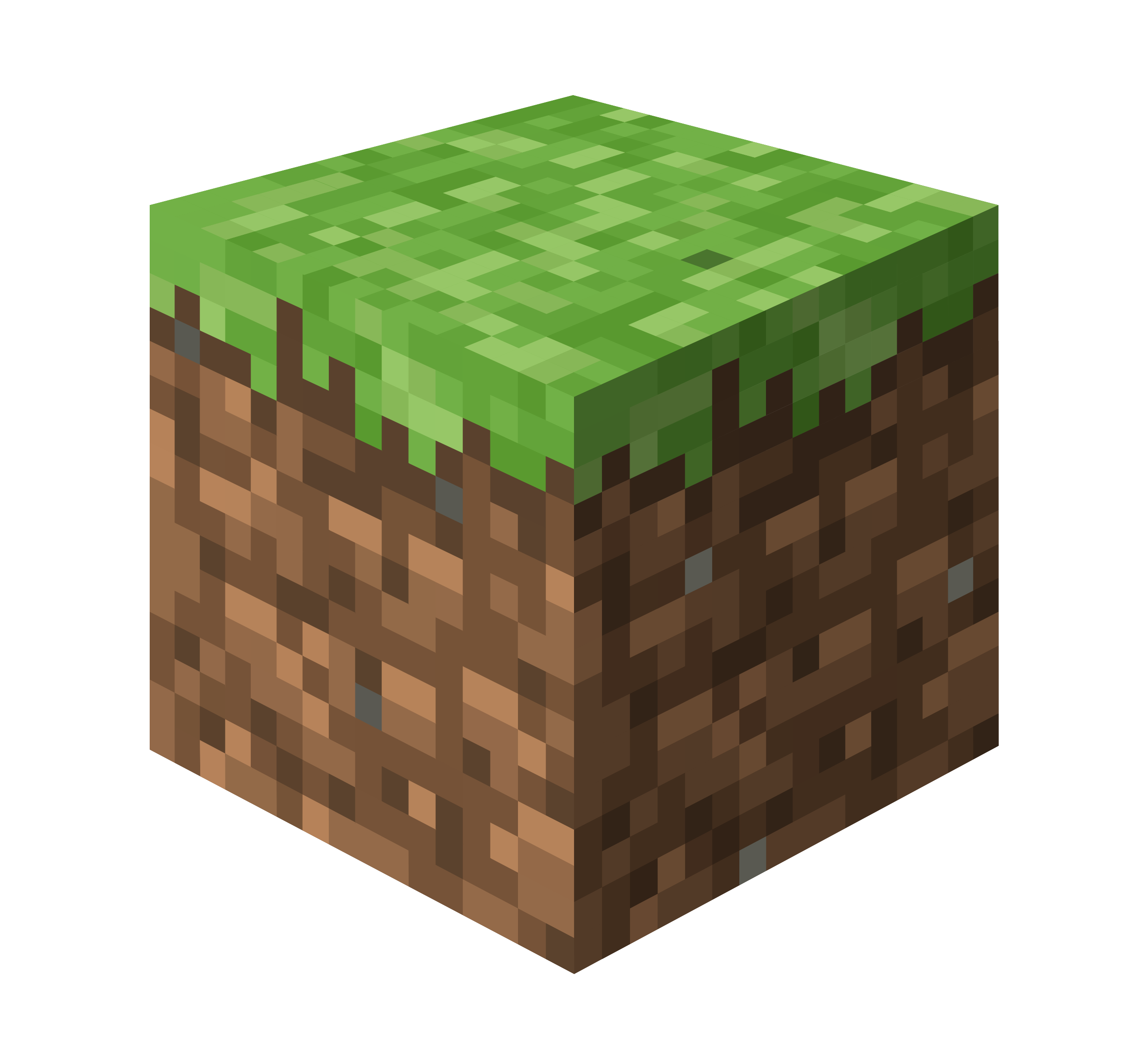 Minecraft world artwork